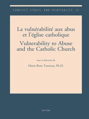 cover image of La vulnerabilite aux abus et l'eglise catholique